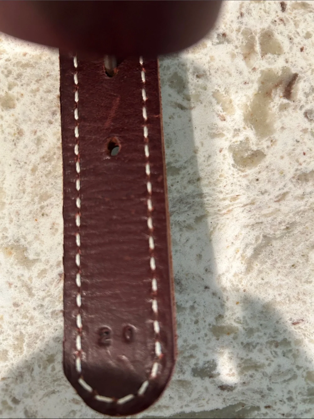 Ray Allen Dog Collar Heavy Duty Latigo Leather